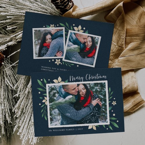 Bright Boughs  Holiday Photo Card