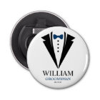Bright Bow Tie Tuxedo "Groomsman" Personalized