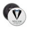 Bright Bow Tie Tuxedo "Groomsman" Personalized