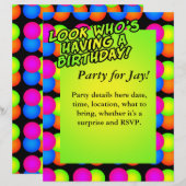Bright Bubbles Birthday! (Front/Back)