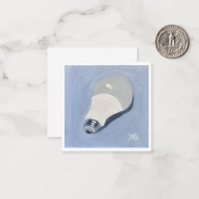 Bright Bulb #2 Note Card (Front/Back In Situ)