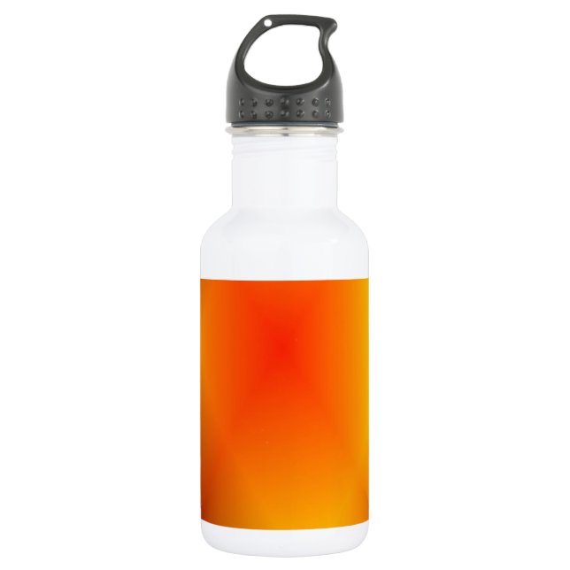 Bright Burnt Orange Water Bottle (Front)