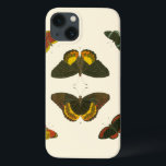 Bright Butterflies by Pieter Cramer iPhone 13 Case<br><div class="desc">These bright butterflies are extremely colorful in their presentation. An amazing piece by Pieter Cramer,  it would make an excellent gift for the nature lover in your life!</div>