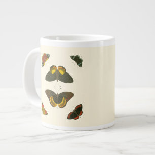 Bright Butterflies by Pieter Cramer Giant Coffee Mug