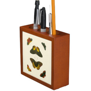Bright Butterflies by Pieter Cramer Pencil/Pen Holder