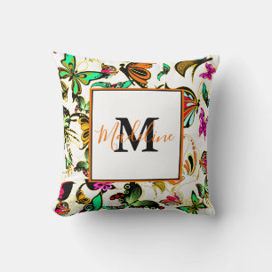Bright butterflies personalized Pillow