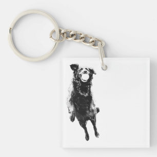 Bright catch, soft tone keychain