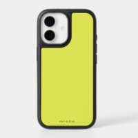 Bright Chartreuse Custom Modern Minimalist Name 