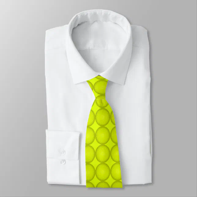 chartreuse tie