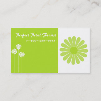 Bright Cheery Floral Business Cards