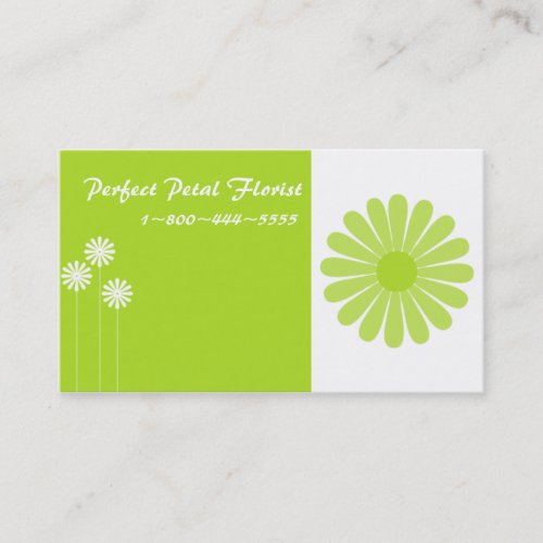 Bright Cheery Floral Business Cards