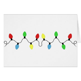 Bright Christmas Lights Cards