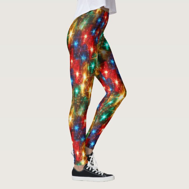 Bright Christmas Lights Leggings (Right)