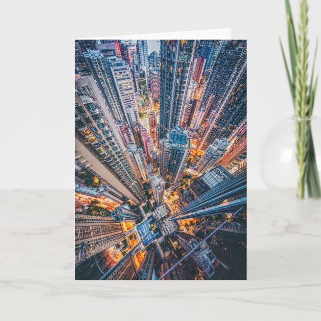 Bright City Buildings Card (Front)