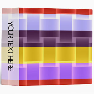 Bright color stripes background 2 3 ring binder
