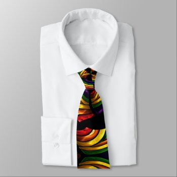 Bright Color Swirls Boss Tie by ZAGHOO at Zazzle