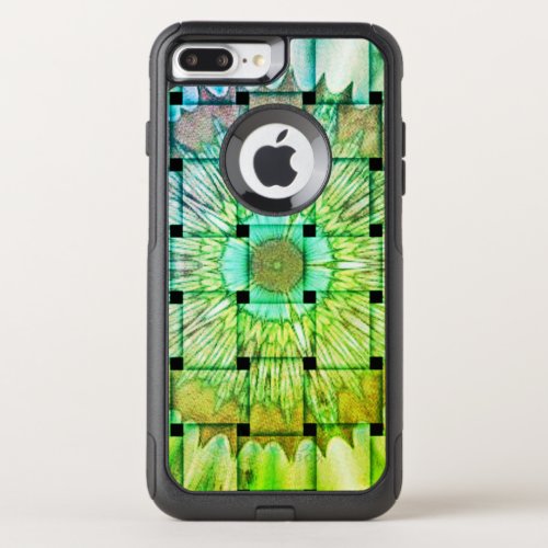 Bright Color Woven Mandala Floral Pattern design OtterBox Commuter iPhone 8 Plus7 Plus Case