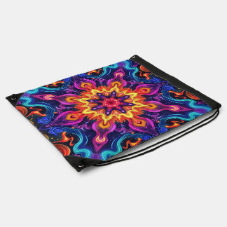 Bright colored Drawstring Backpack