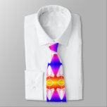 Bright colored Shark Tooth Tie