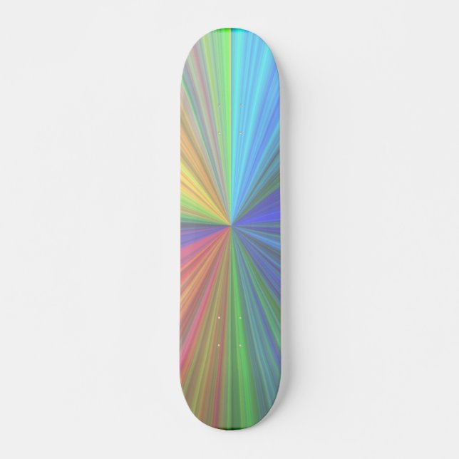Bright Colored Skateboard (Front)