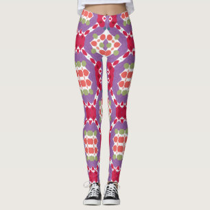 Bright Colorful Abstract Leggings