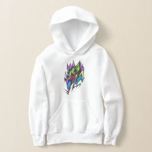 Bright Colorful Abstract Tribal Tattoo Art Hoodie