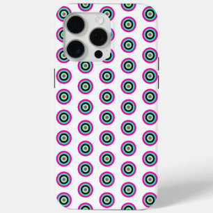 Bright Colorful Circles Case for iPhone 15 Pro Max