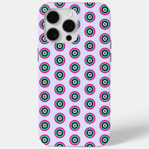 Bright Colorful Circles Case for iPhone 15 Pro Max
