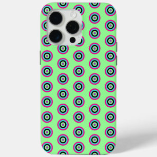 Bright Colorful Circles Case for iPhone 15 Pro Max