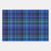 Bright Colorful Fun Plaid Patterns  Wrapping Paper Sheets (Front)
