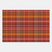 Bright Colorful Fun Plaid Patterns  Wrapping Paper Sheets (Front 3)