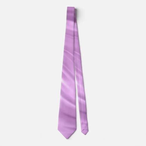 Bright Colorful Lilac Swirl Pattern Neck Tie