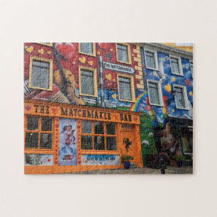 Bright Colorful Matchmaker Pub, Ireland Puzzle