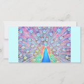 Bright Colorful *Peacock* Spirit Design (Front)