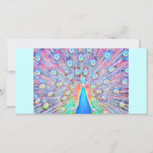 Bright Colorful *Peacock* Spirit Design (Front)