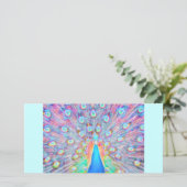 Bright Colorful *Peacock* Spirit Design (Standing Front)