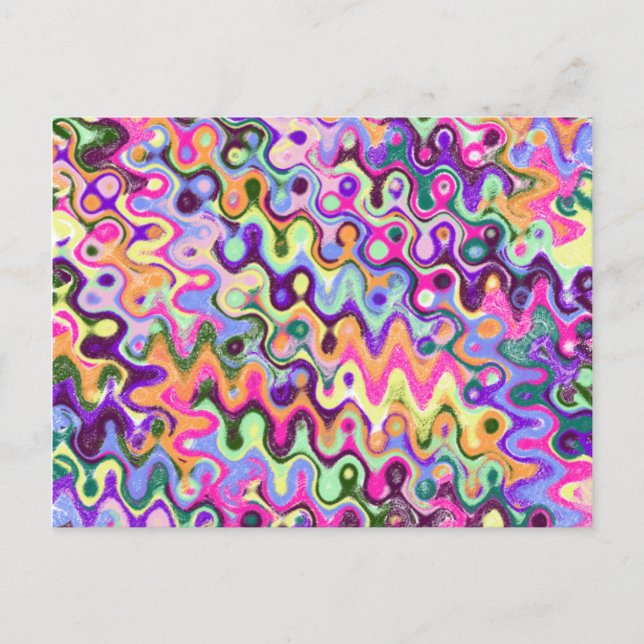 Bright Colorful Postcard (Front)