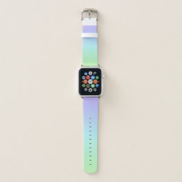 Bright Colorful Rainbow Fun for Men Women and Kids Apple Watch Band