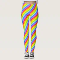 Beautiful rainbow and sea on your leggings, Zazzle