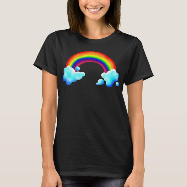Bright & Colorful Rainbow T-Shirt (Front)