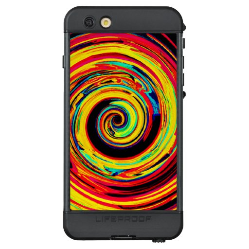 Bright Colorful Spiral Pattern LifeProof NÜÜD iPhone 6s Plus Case