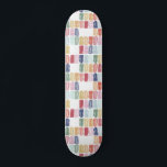 Bright Colorful Watercolor Jewels Skateboard<br><div class="desc">The perfect pop of bright colors with these fun watercolor jewels on this playful skateboard.</div>