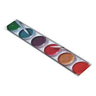 Bright Colorful Watercolor Paint Pallet