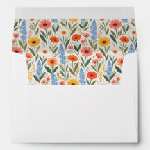 Bright Colorful Wildflowers