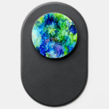 Bright colors abstract alcohol inks mag safe