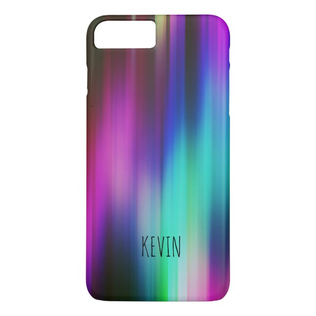 Bright Colors Abstract Rays Case-Mate iPhone Case (Back)