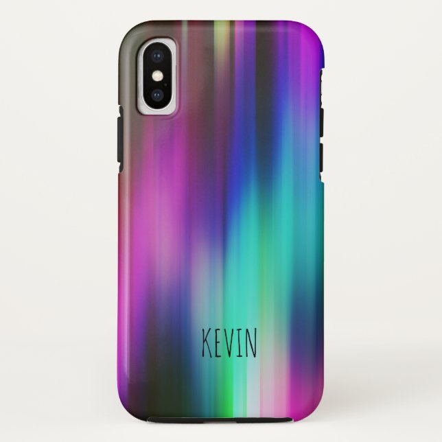 Bright Colors Abstract Rays No2 Case-Mate iPhone Case (Back)