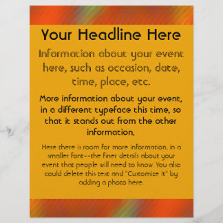 Bright Colors Flyer