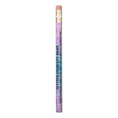 Bright Colors Glitter  Sparkles Background Pencil