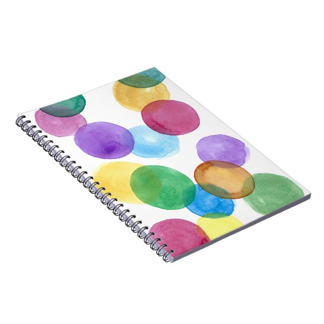 Bright Colors Notebook (Right Side)